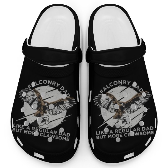 Falconry Dad Eagle Flying Clogs