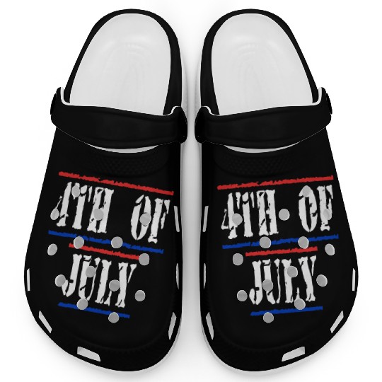 USA - 4TH OF JULY Independence Day Clogs