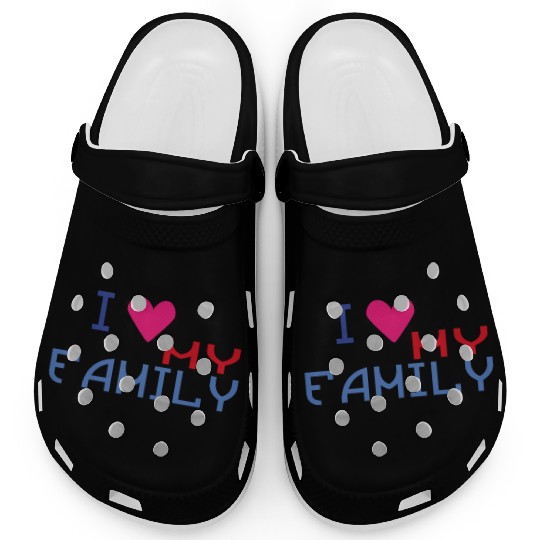 I Love my Family * Clogs