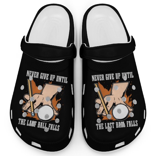 Cue Sports Never Give Up Until Snooker Pool Player Clogs