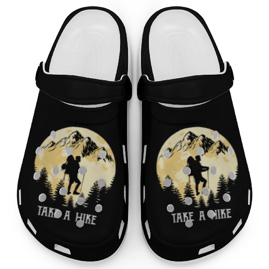 Take a Hike Wanderlust Hiking Clogs