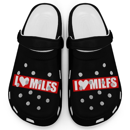 I love milfs red design Clogs