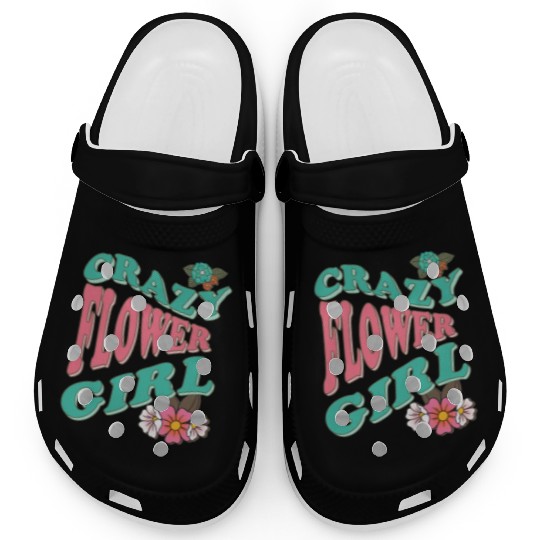 Crazy flower girl Clogs