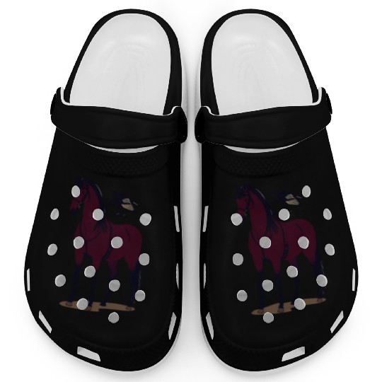 Horse and bird Clogs