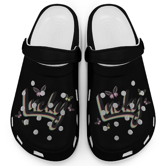 Lucky Butterflies Clogs