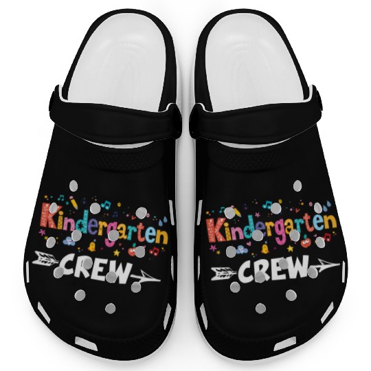 Kindergarten Crew Teacher Team Kinder squad Clogs