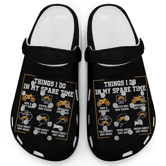 Dirt Bike Racing Motorcycle Ride Mudding Motocross Clogs
