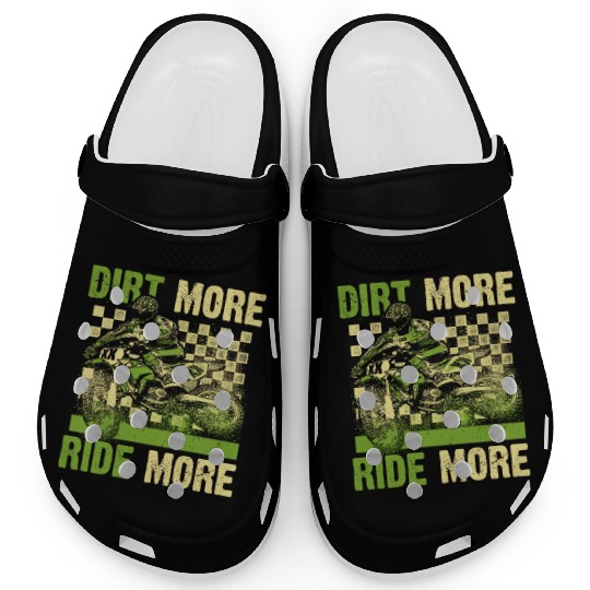 Dirt Bike Racing Motorcycle Ride Mudding Motocross Clogs