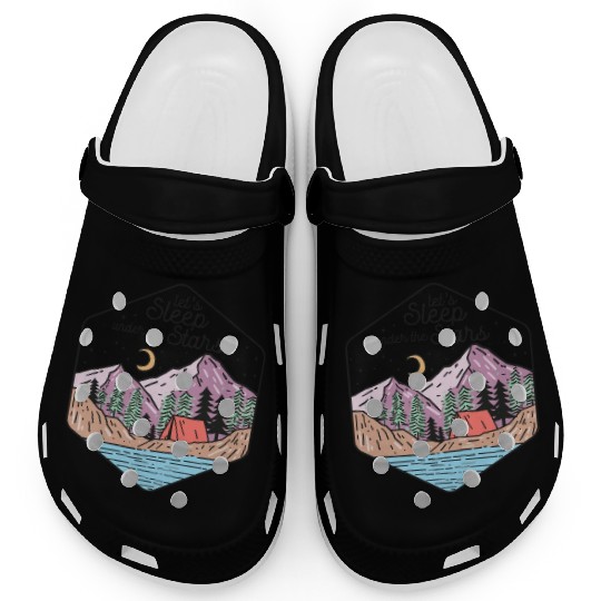 Let's Sleep Under The Stars Clogs