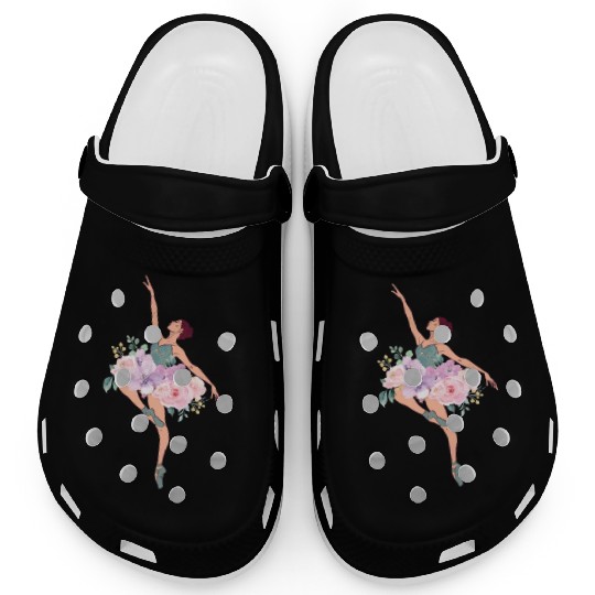 Ballet Dancer Dance Girl Ballerina Clogs
