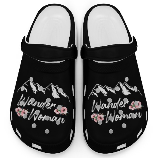 Wanderwoman Wanderlust Hiker Mountaineer Clogs