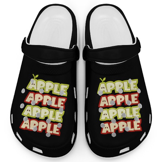 Apple Repeat Apple Picking Farmer Clogs