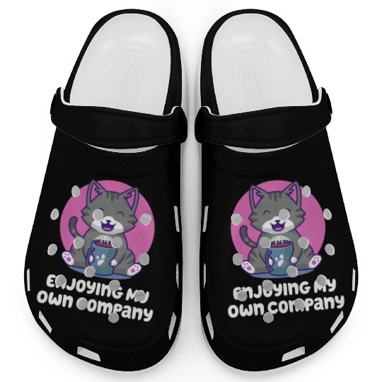 Enjoying My Own Company Sarcastic Introvert Sarcas Clogs