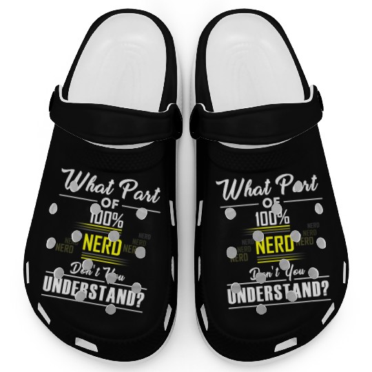 Funny Programmer Developer Computer Science 100 Clogs