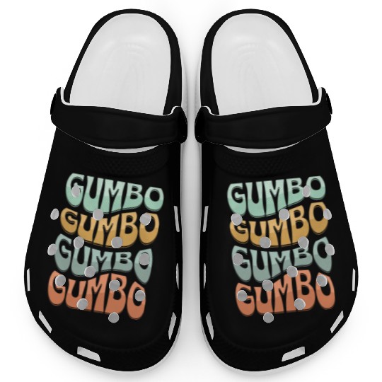 Gumbo Cajun Food Soup Lover Clogs