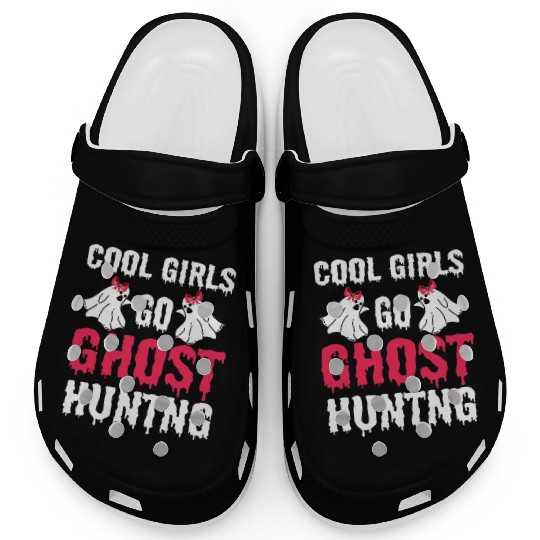 Cool Girls Go Ghost Hunting Clogs