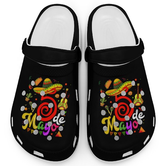 Cinco De Mayo Fiesta Surprise Camisa 5 De Mayo Clogs