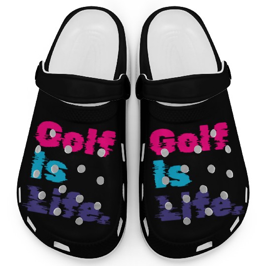 I Like Golfing, Golf Player, Golf Is Life Clogs