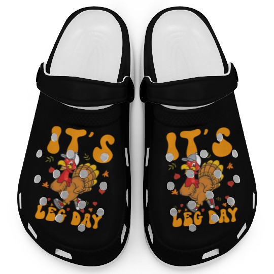 Thanksgiving Turkey Trot Squad Running Clogs