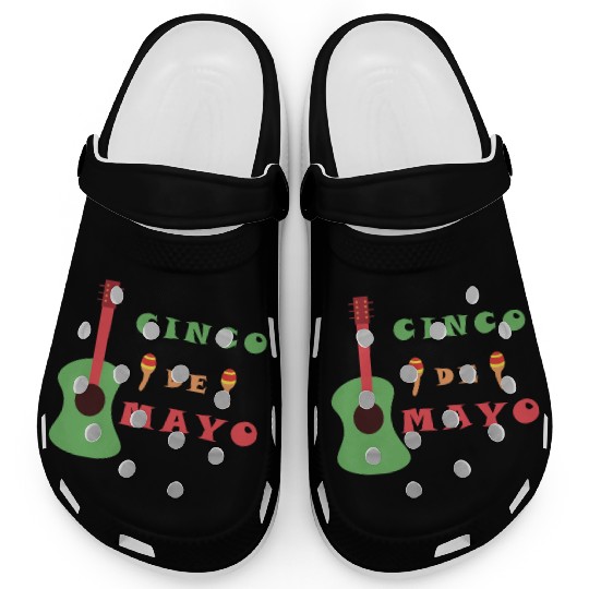 Fiesta Like a Rock Star in Our Cinco de Mayo Guita Clogs