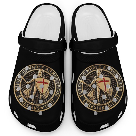 Armor Of God Christian Knight Clogs