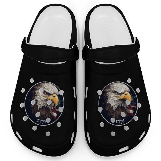 Independence Day 4th of July Freedom Clogs