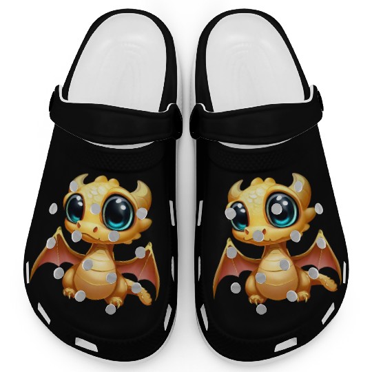 CUTE DRAGON MEDIEVAL PETS LIZARD GECKO ANIMALS Clogs