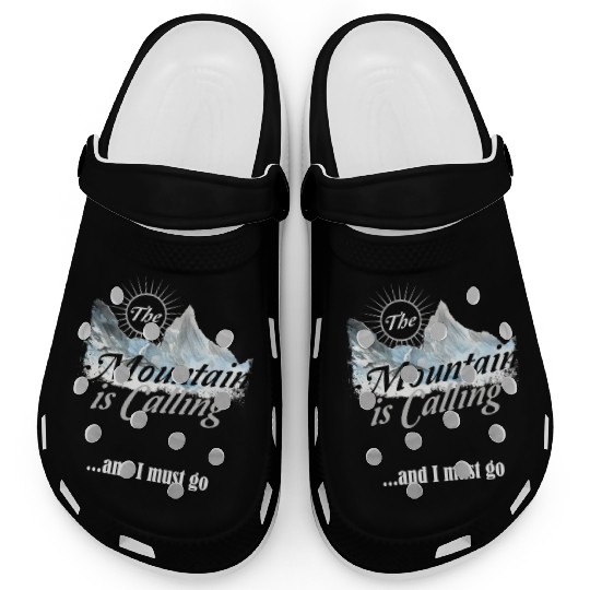 Hiking Mountain is Calling Hike Vintage Clogs