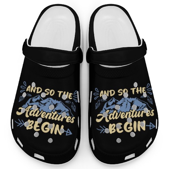 And so the Adventure begins Wanderlust Hiking Clogs