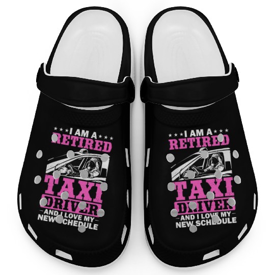 Professional Driver Cab Driver Outfit Taxi Lover Clogs