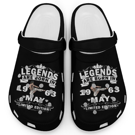 Karate Fighter Fighter Birthday May 1963 MMA Clogs
