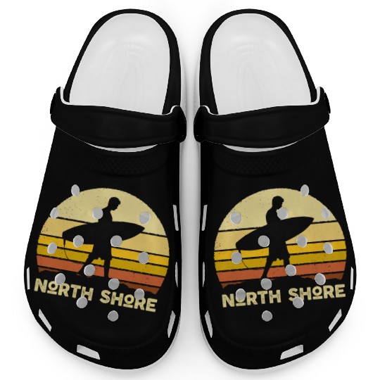 Vintage Sunset Clogs North Shore Hawaii