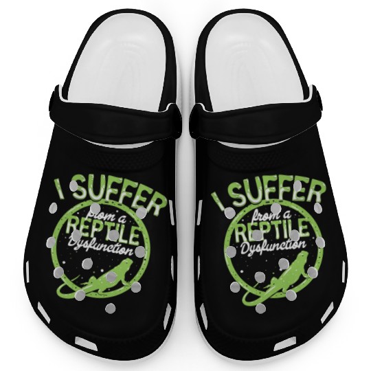 reptile dysfunction reptile lover lizard Clogs