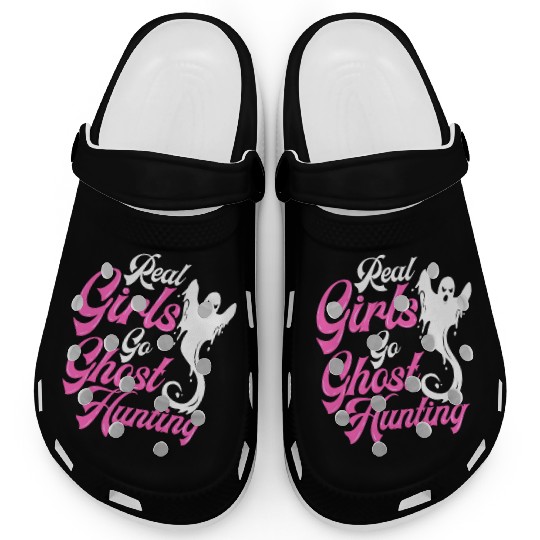 Ghost Hunting Girls Paranormal Investigator Clogs