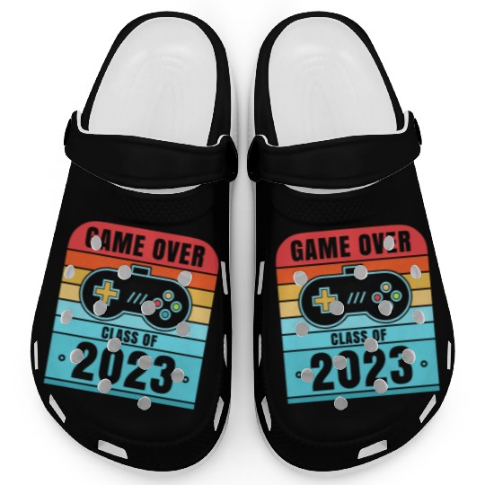Game Over Class Of 2023 Clogs Students Funny