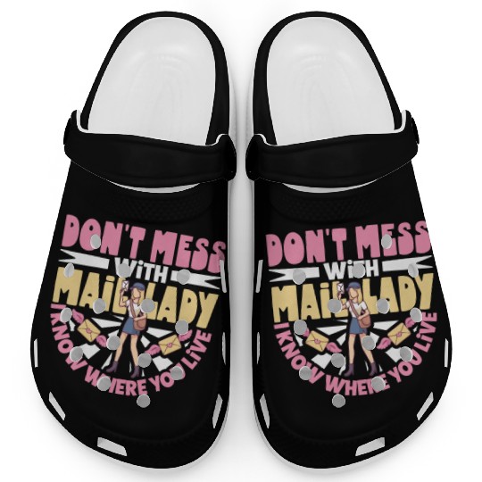 Postal Worker Mail Lady Mail Carrier Postal Clogs