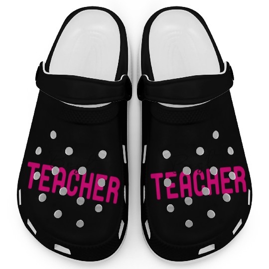 Best Teacher Funny Lover Clogs