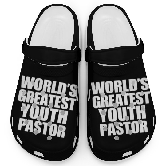 World s Greatest Youth Pastor Clogs
