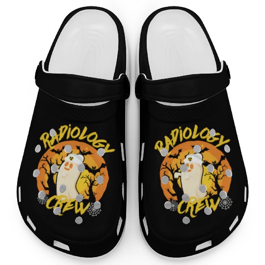 Halloween Radiology X-Ray Tech Radiology Departmen Clogs