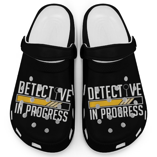 Detective In Progress Law Enforcement Fingerprint Clogs