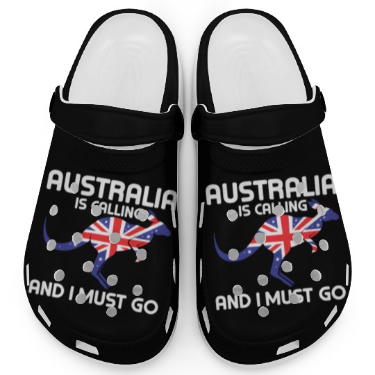 Australia Is Calling And I Must Go Kangaroo Austra Clogs