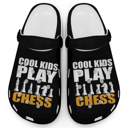 Great Chess Kids Gift Chess Piece Girls Boys Clogs