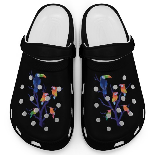 Birds Of Paradise Clogs