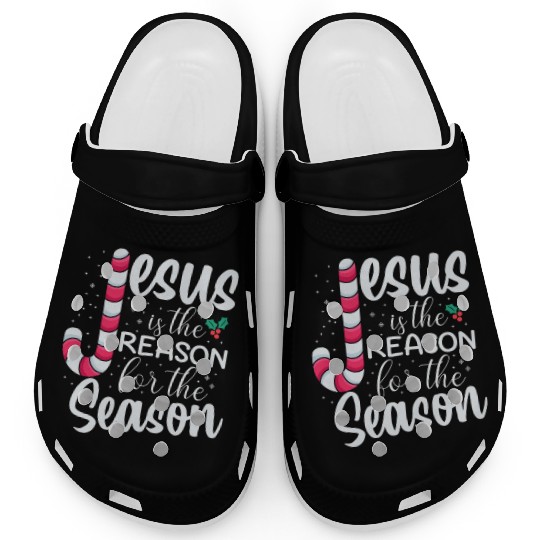 Jesus Is The Reason For The Season Christmas Clogs