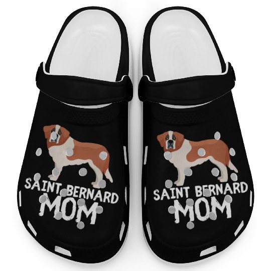 saint bernard mom Clogs