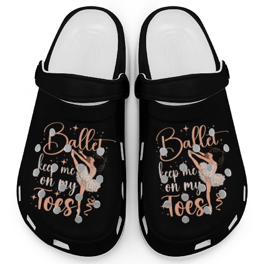 Ballet Dancer Dance Girl Ballerina Clogs