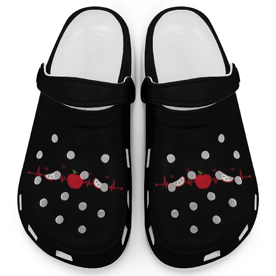 Apples Heartbeat Apple Picking Farmer Picker Clogs