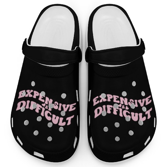 Expensive And Difficult Bougie Bougee Preppy Aesth Clogs