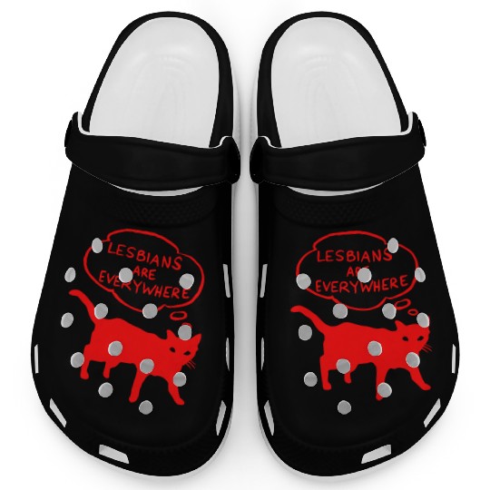 Lesbians Are Everywhere Clogs
