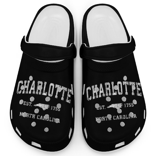 Charlotte North Carolina Nc Athletic Sports Clogs